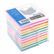 BANTEX MEMO CUBE FULL WHITE PAPER #9751