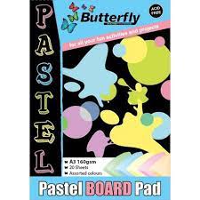 BUTTERFLY A3 PASTEL BOARD PAD 20 SHEETS