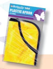 BUTTERFLY PLASTIC APRONS