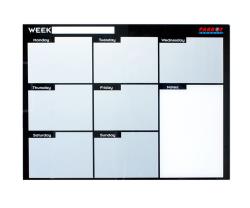 Cast Acrylic Weekly Planner (Cast Acrylic - 600 x 450mm)