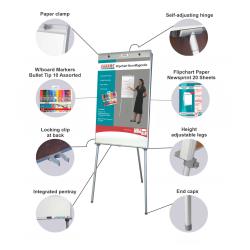 Flipchart Non-Magnetic Standard (1000*640mm)