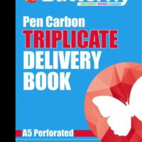 BUTTERFLY A5 DELIVERY TRIPLICATE PEN CARBON BOOK