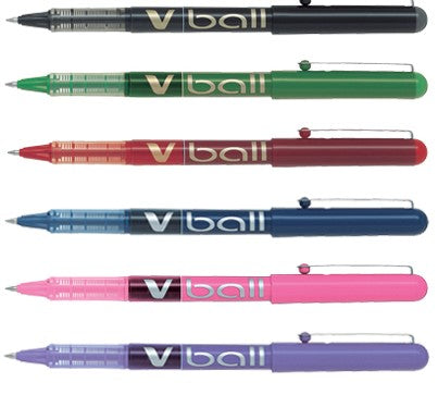 PILOT FINE V-BALL GRIP PENS BLN-VBG5