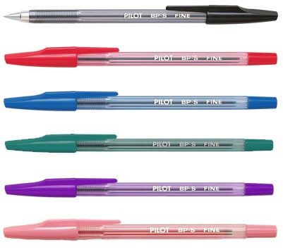 PILOT BP-S FINE BALLPOINT PENS