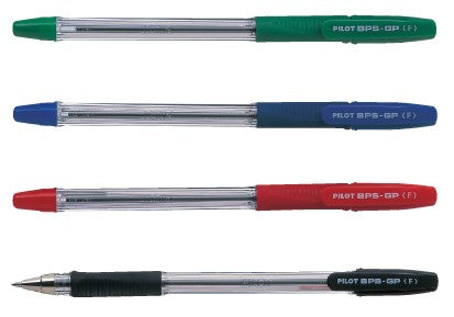 PILOT BP-S GP FINE GRIP BALLPOINT PENS