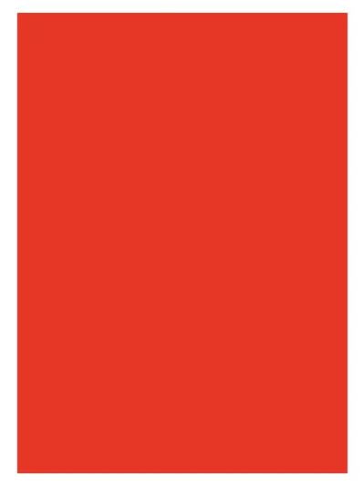 B/FLY A1 BRIGHT RED P/BOARD SINGLES