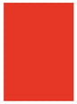B/FLY A1 BRIGHT RED P/BOARD SINGLES