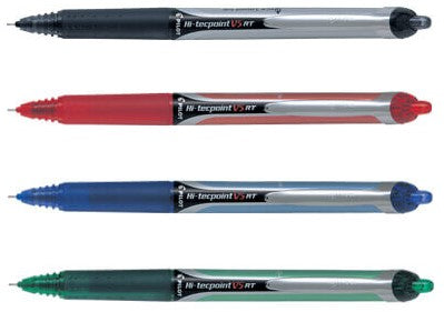 PILOT FINE HI-TECPOINT RETRACTABLE PENS BX-RT-V5