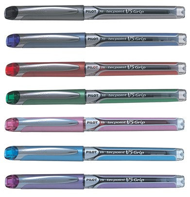 PILOT FINE HI-TECPOINT GRIP PENS BXGPN-V5