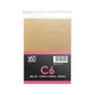 C6 MANILLA ENVELOPES (114X162) PLAIN BOX OF 500