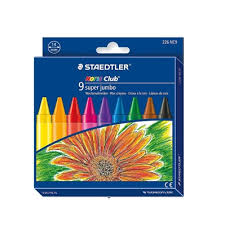 STAEDTLER WAX CRAYONS NC9 9'S