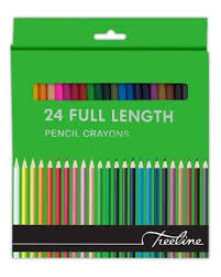 TREELINE COLOUR PENCILS 24'S