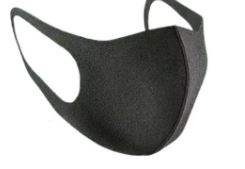 SCUBA MATERIAL FACE MASK