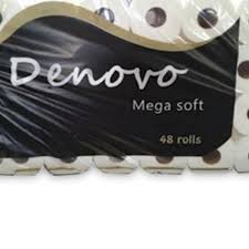 VIRGIN 1PLY DENOVO TOILET PAPER 48'S