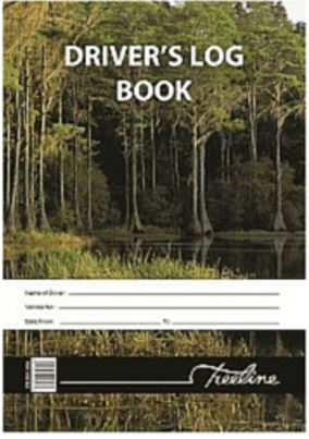 TREELINE DRIVER LOG BOOK A5