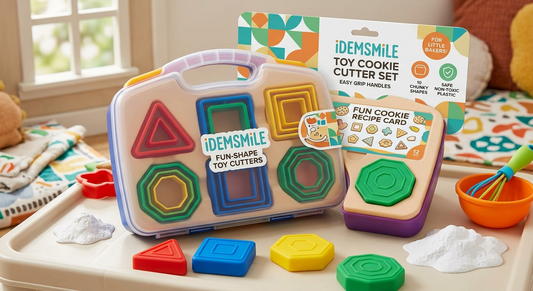 IDEMSMILE GEOMETRIC COOKIE CUTTER SET