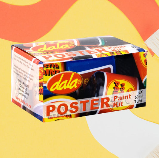POSTER PAINTS dala 6'S 50ml KIT