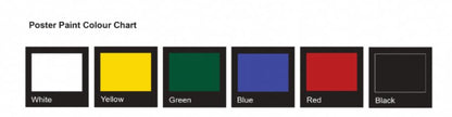POSTER PAINTS dala 6'S 50ml KIT