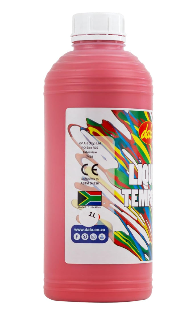 DALA TEDDY FINGER PAINT 1L RED
