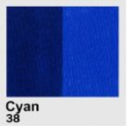DALA TEDDY FABRIC PAINT 50ml CYAN #38
