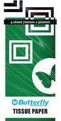 B/FLY TISSUE PAPER FOLDS - GREEN