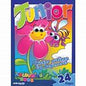 BUTTERFLY JUNIOR COLORING BOOK - 24 PAGES