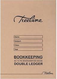 A4 72 PAGE ACCOUNTING BOOK (DOUBLE LEDGER)