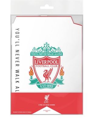 LIVERPOOL A4 BOOK COVERS- 5'S