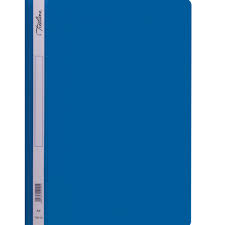 TREELINE A4 P.V.C QUOTATION FOLDERS/CLEAR FRONT FOLDERS - BLUE