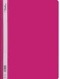 TREELINE A4 P.V.C QUOTATION FOLDERS/CLEAR FRONT FOLDERS - PINK