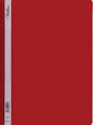 TREELINE A4 P.V.C QUOTATION FOLDERS/CLEAR FRONT FOLDERS - RED