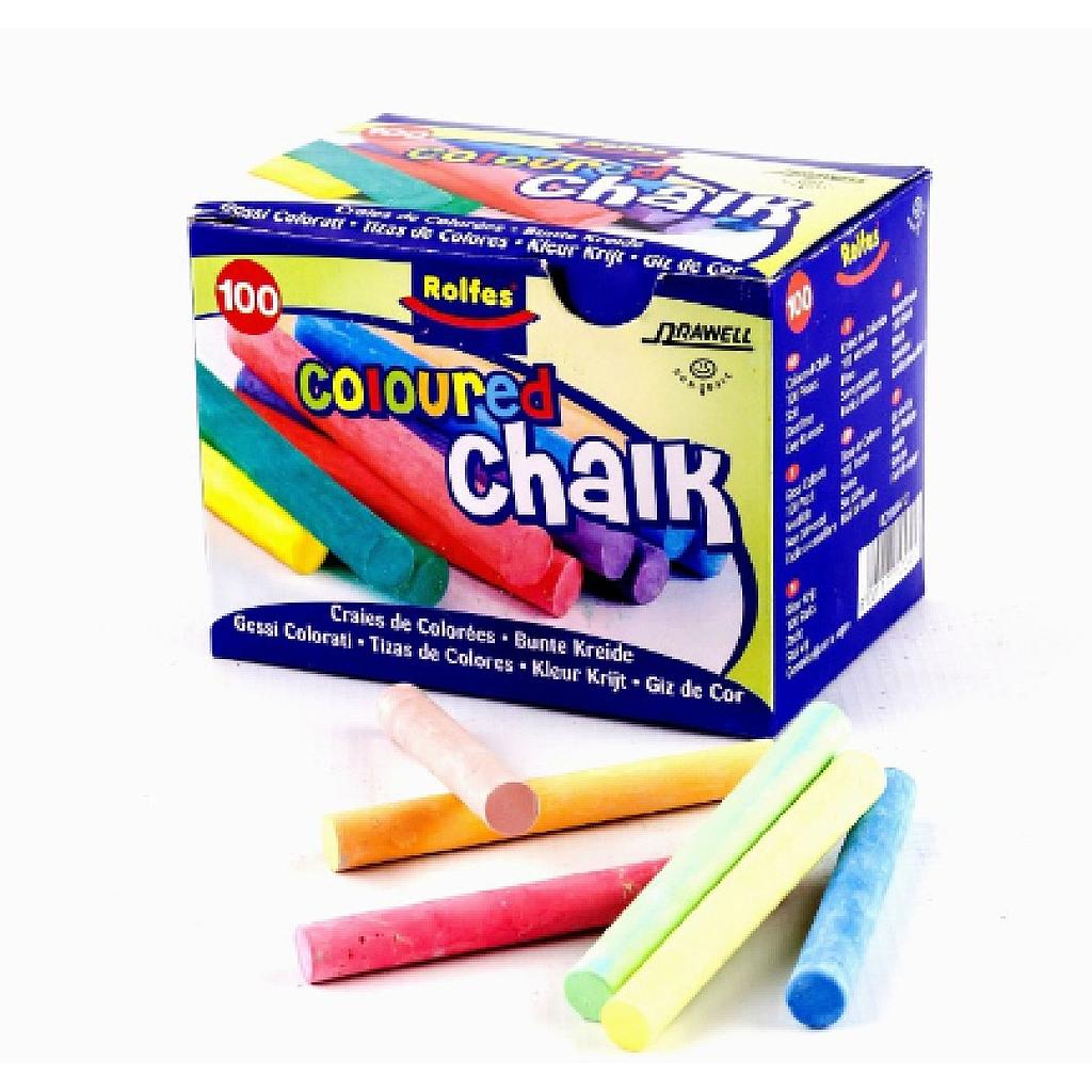 ROLFES COLOUR CHALK 100'S