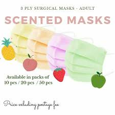 SCENTED 3-PLY FACE MASK