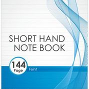 A5 SHORTHAND NOTEBOOK 144 PAGE BS751