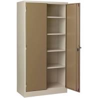 STEEL CUPBOARD 2 DOOR 1800X900X450