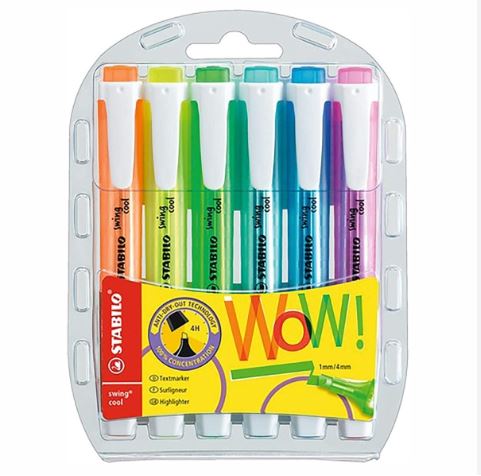 STABILO SWING COOL HIGHLIGHTERS