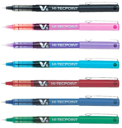 PILOT EXTRA-FINE HI-TECPOINT PENS V5 – Easy Stationers CC