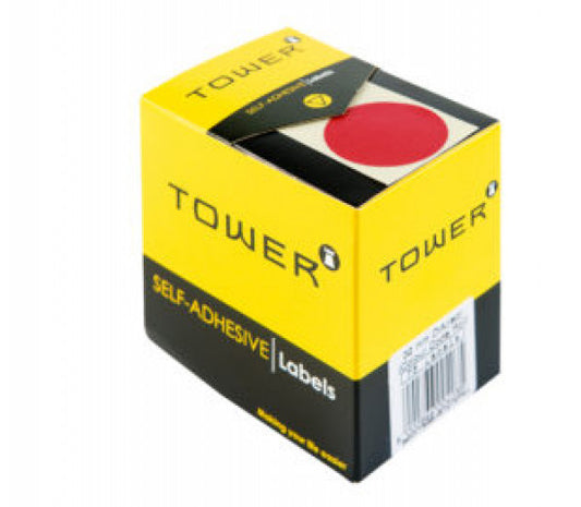 TOWER C32MM FLU RED LABELS