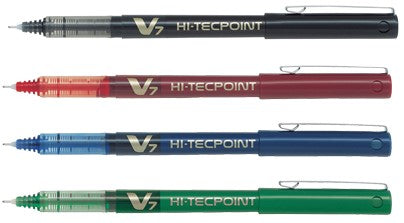 PILOT FINE HI-TECPOINT PENS V7