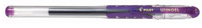 PILOT WINGEL 0.7MM GEL PENS - VIOLET