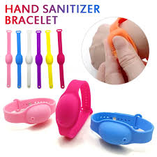 WRIST SANITIZER WATCH WITH BOTTLE