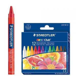 STAEDTLER WAX CRAYONS 220 NC12 12'S