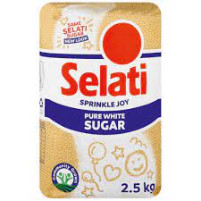 SELATI WHITE SUGAR 2.5KG