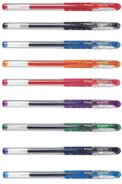 PILOT WINGEL 0.7MM GEL PENS