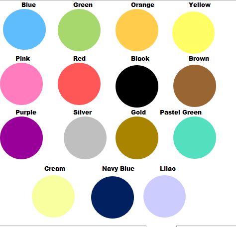 25MM ROUND COLOR CODED LABELS - C25 – Easy Stationers CC