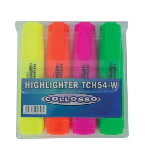 COLLOSSO HIGHLIGHTERS PACK OF 4