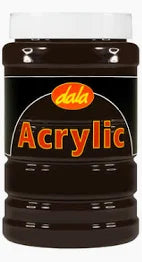 DALA ACRYLIC PAINT 1L BURNT UMBERT #706