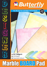 MARBLE BOARDS 20'S B/FLY #BRD705