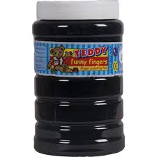 DALA TEDDY FINGER PAINT 1L BLACK