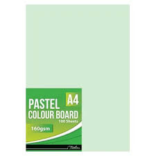 PROJECT BRD A4 PASTEL GREEN 100'S